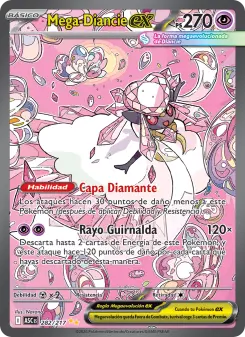 Mega-Diancie ex, Héroes Ascendentes No. 282 Holo