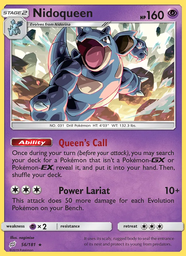 Nidoqueen, Team Up Nº 56