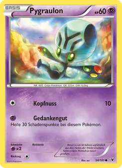 Pygraulon, Königliche Siege No. 54 Normal