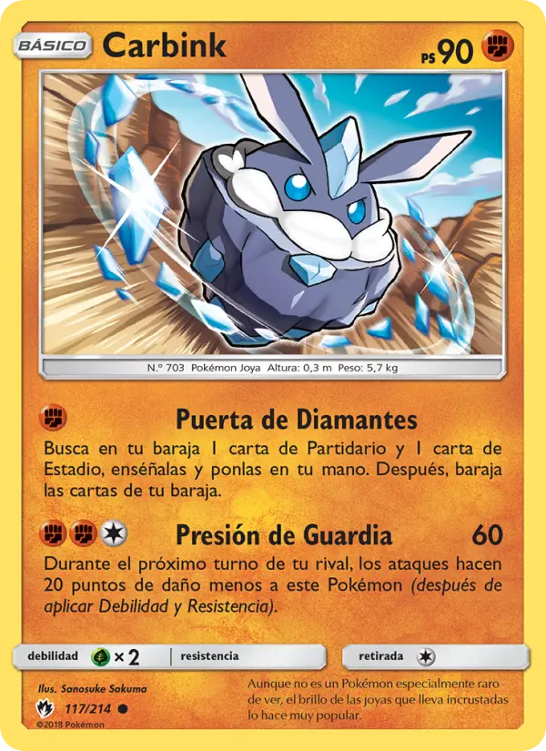 Carbink, Truenos Perdidos Nº 117