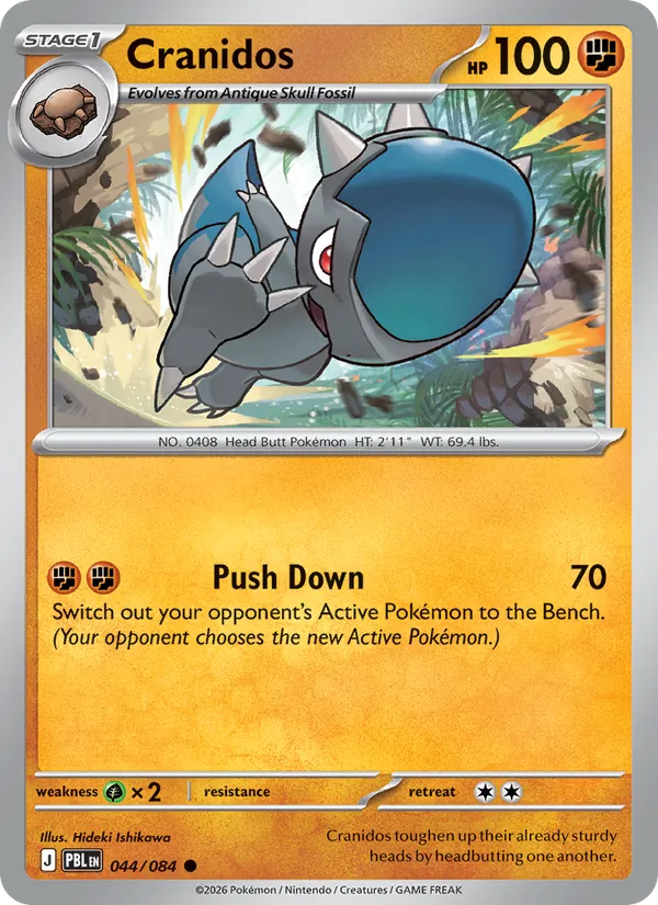 Cranidos, Pitch Black No. 044