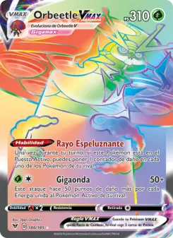 Orbeetle VMAX, Voltaje Vívido No. 186 Holo