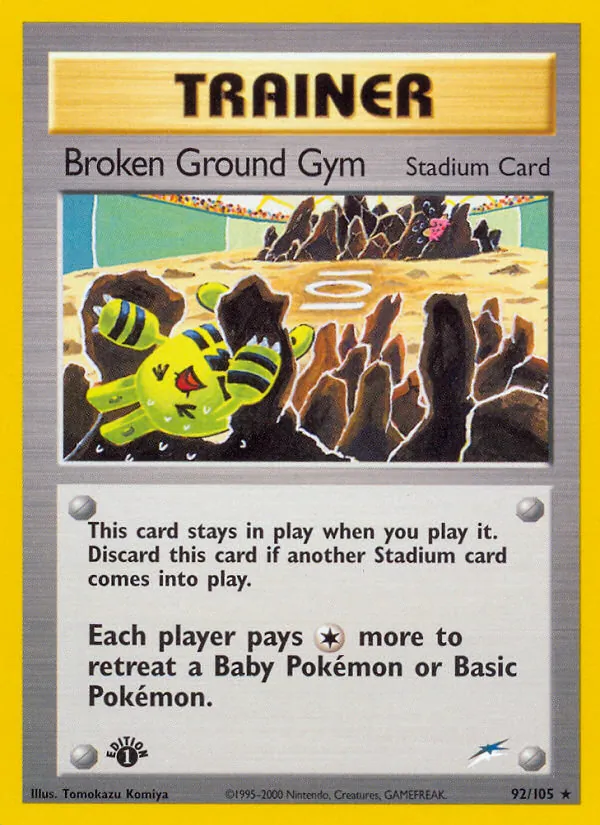 Broken Ground Gym, Neo Destiny No. 92
