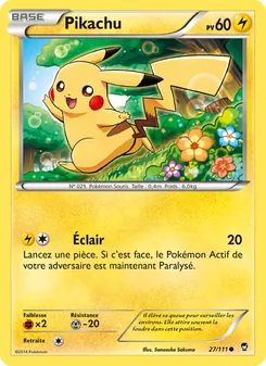 Pikachu, Poings Furieux No. 27 Normal