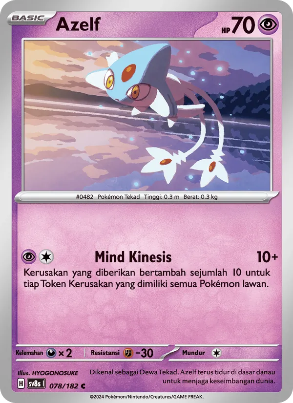 Azelf, Kilat Rasi Nº 078