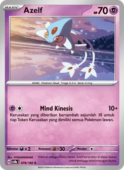 Azelf, Kilat Rasi Nº 078 Normal