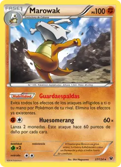 Marowak, Destinos Enfrentados Nº 37 Normal