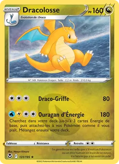 Dracolosse, Tempête Argentée No. 131 Normal