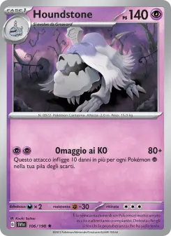 Houndstone, Scarlatto e Violetto Nº 106 Reverse