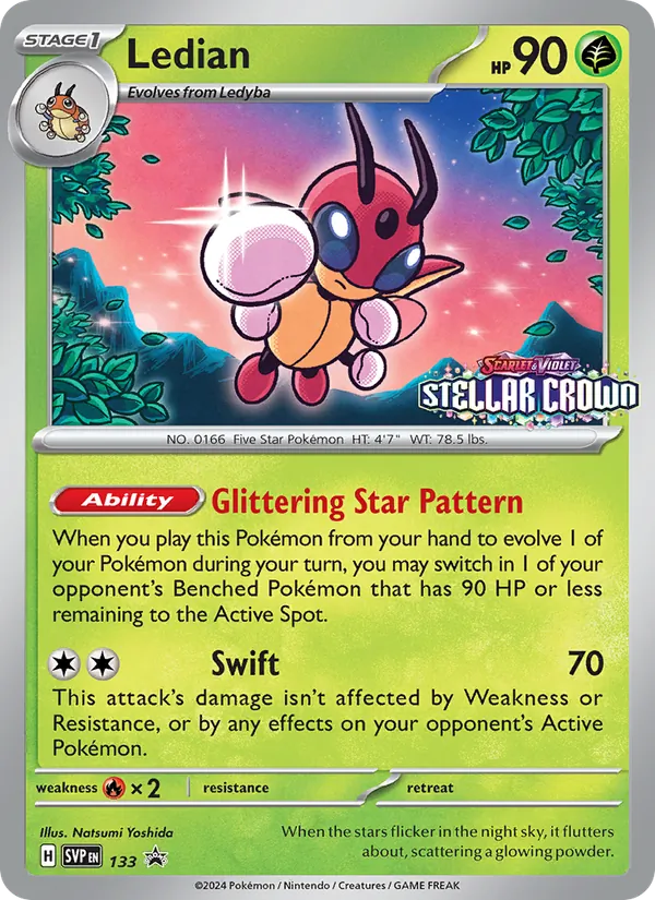 Ledian, SVP Black Star Promos No. 133