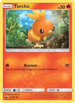 Torchic, Tempesta Astrale No. 25 Normal