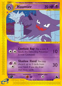 Haunter, Skyridge Nº 63 Normal