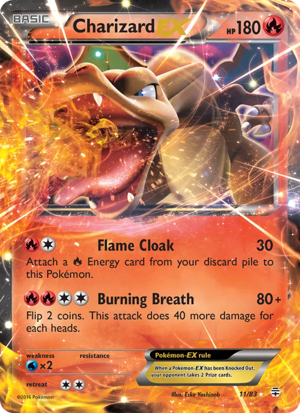 Charizard EX, Generations Nº 11