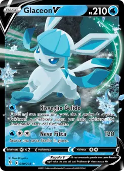Glaceon V, Evoluzioni Eteree No. 40 Holo
