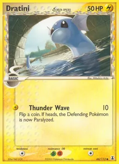 Dratini δ, Delta Species Nº 66 Normal