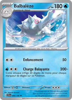 Balbalèze, Écarlate et Violet No. 060 Normal