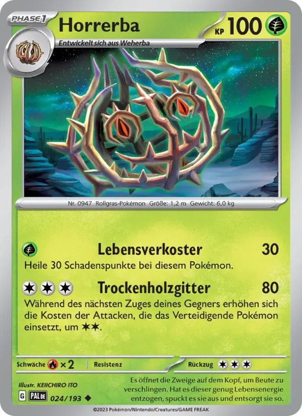 Horrerba, Entwicklungen in Paldea Nº 024
