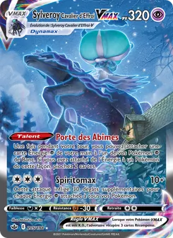 Sylveroy Cavalier d'Effroi VMAX, Règne de Glace Nº 205 Holo