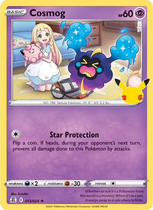 Cosmog, Celebrations No. 13