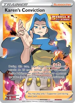 Karen's Conviction, Chilling Reign Nº 193 Holo