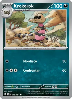 Krokorok, Fuegos Fantasmales No. 065 Normal