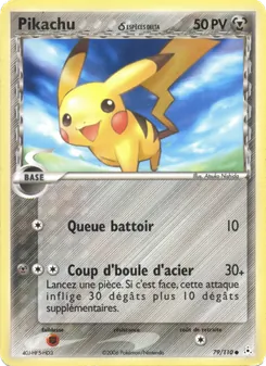 Pikachu δ, EX Fantômes Holon No. 79 Normal