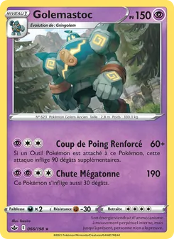Golemastoc, Règne de Glace No. 66 Normal