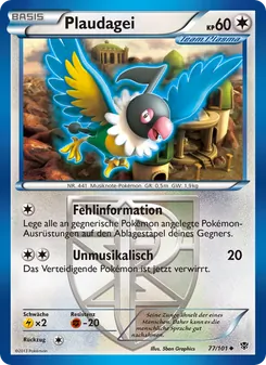 Plaudagei, Plasma-Blaster Nº 77 Normal