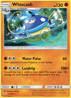Whiscash, Guardians Rising No. 71 Normal