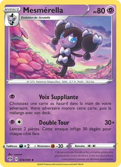 Mesmérella, Ténèbres Embrasées No. 74 Normal