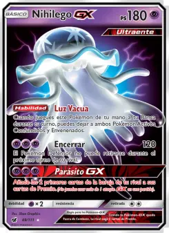 Nihilego GX, Invasión Carmesí Nº 49 Normal