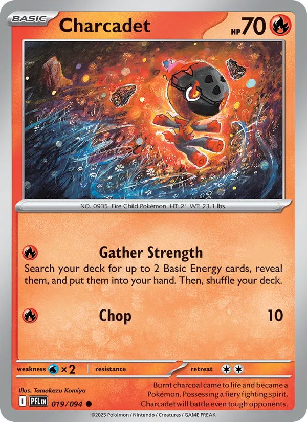 Charcadet, Phantasmal Flames No. 019