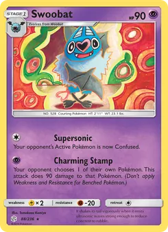 Swoobat, Cosmic Eclipse Nº 88 Normal