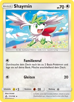 Shaymin, Ultra-Prisma Nº 111 Normal