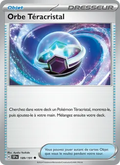 Orbe Téracristal, Étincelles Déferlantes Nº 189 Normal