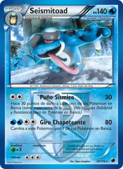 Seismitoad, Glaciación Plasma No. 26 Normal