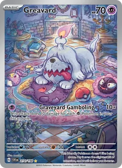 Greavard, Scarlet & Violet No. 214 Holo