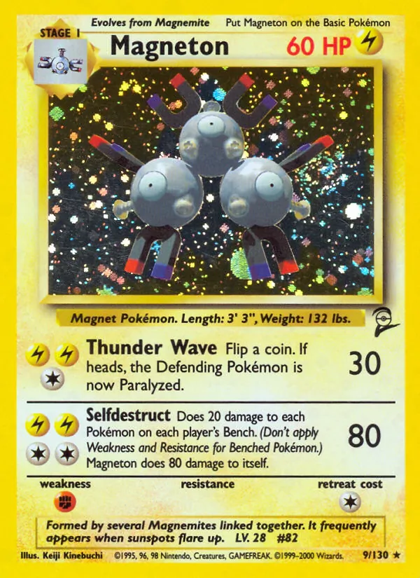 Magneton, Base Set 2 No. 9