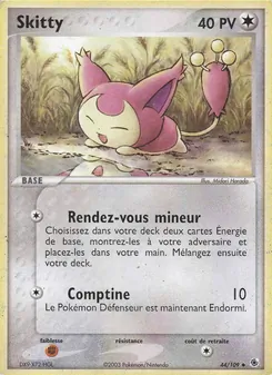Skitty, EX Rubis & Saphir No. 44 Normal