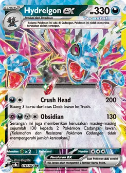 Hydreigon ex, Kilat Rasi No. 116 Normal