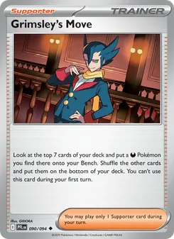 Grimsley's Move, Phantasmal Flames Nº 090 Normal