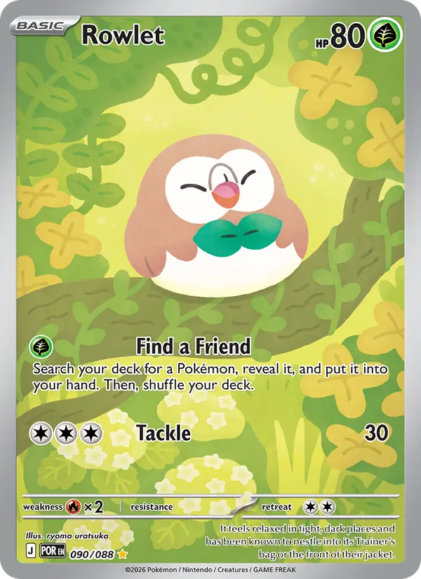Rowlet, Perfect Order No. 090