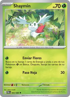 Shaymin, Equilibrio Perfecto Nº 003 Normal