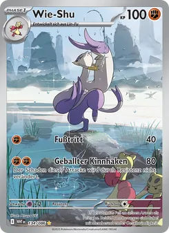 Wie-Shu, Weiße Flammen Nº 134 Holo