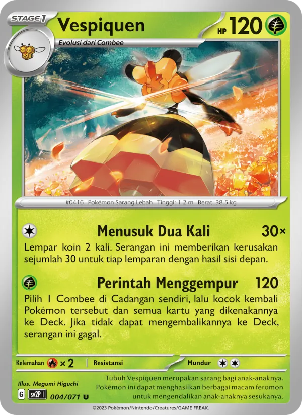 Vespiquen, Mara Bahaya Salju No. 004