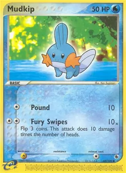 Mudkip, Ruby & Sapphire No. 60 Normal