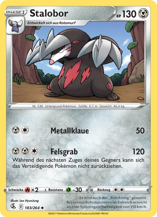 Stalobor, Fusions Angriff Nº 183
