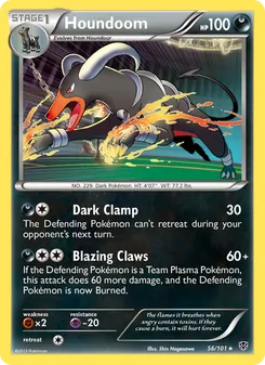 Houndoom, Plasma Blast Nº 56 Normal