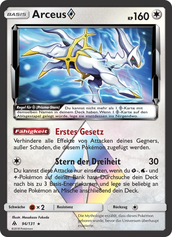 Arceus ◇, Grauen Der Lichtfinsternis Nº 96