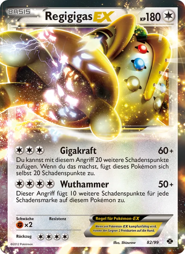 Regigigas-EX, Kommende Schicksale Nº 82